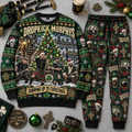 Dropkick Murphys Shipping Up To Christmas Green Sweater and Jogger Pants Set NDN 1