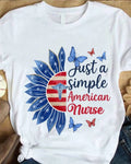 Just a Simple American Nurse – Patriotic 1