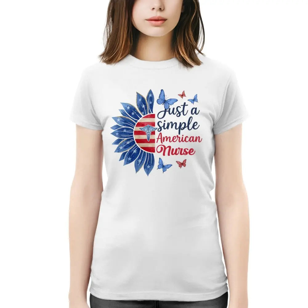 Just a Simple American Nurse – Patriotic 2