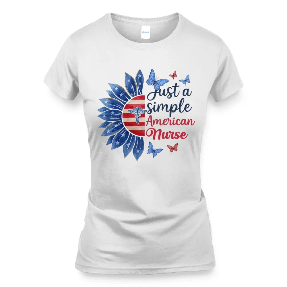 Just a Simple American Nurse – Patriotic 3