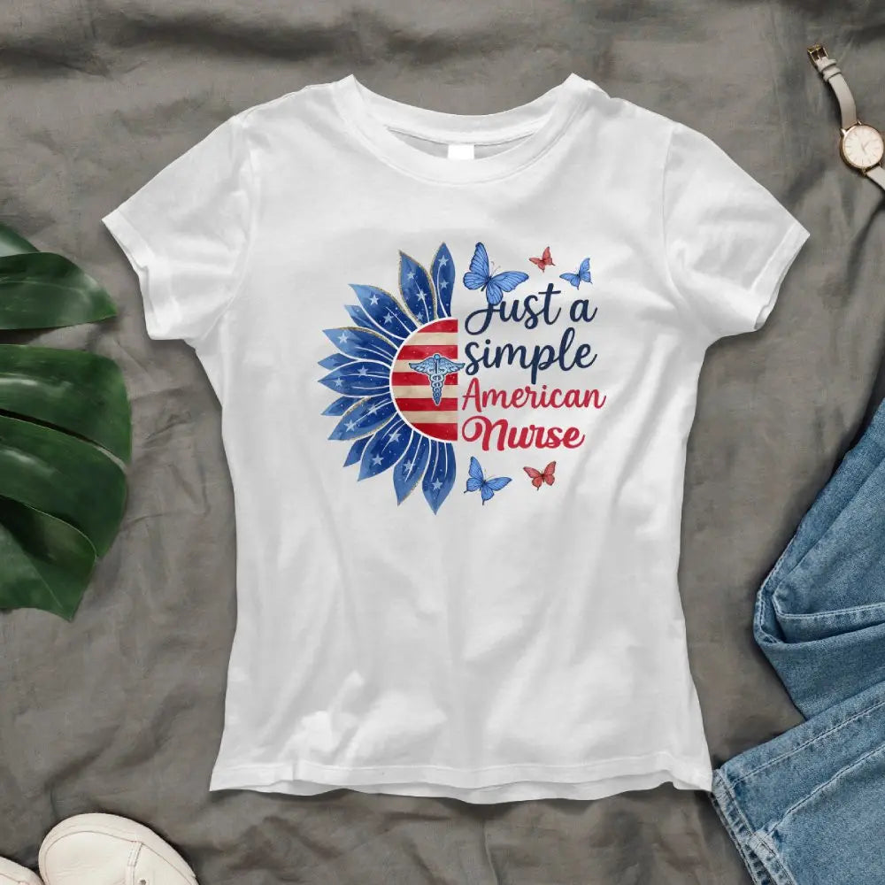 Just a Simple American Nurse – Patriotic 4