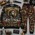 Kendrick Lamar All the Stars Align This Christmas Sweater and Jogger Pants Set NDN 1