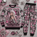 Lady Gaga Born This Way Sleigh This Way Sweater and Jogger Pants Set Holiday Music NDN 1