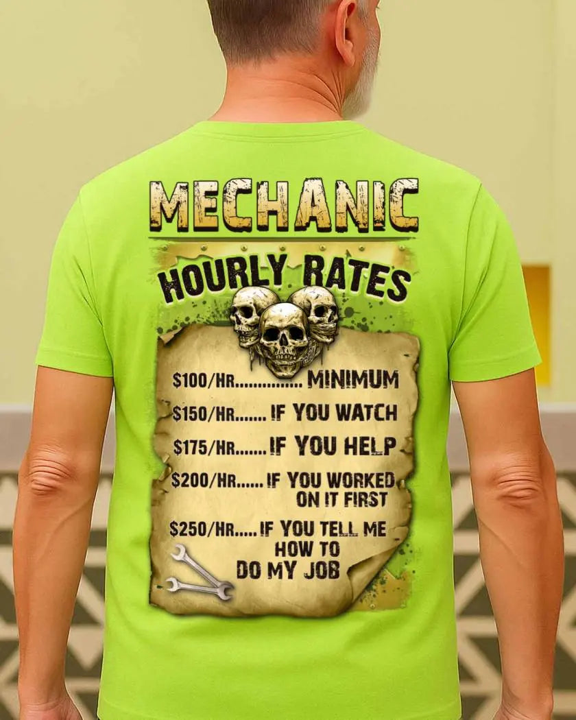Mechanic Hourly Rates – Funny 1