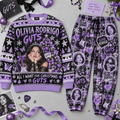 Olivia Rodrigo GUTS All I Want for Christmas Sweater and Jogger Pants Set Holiday Music NDN 1