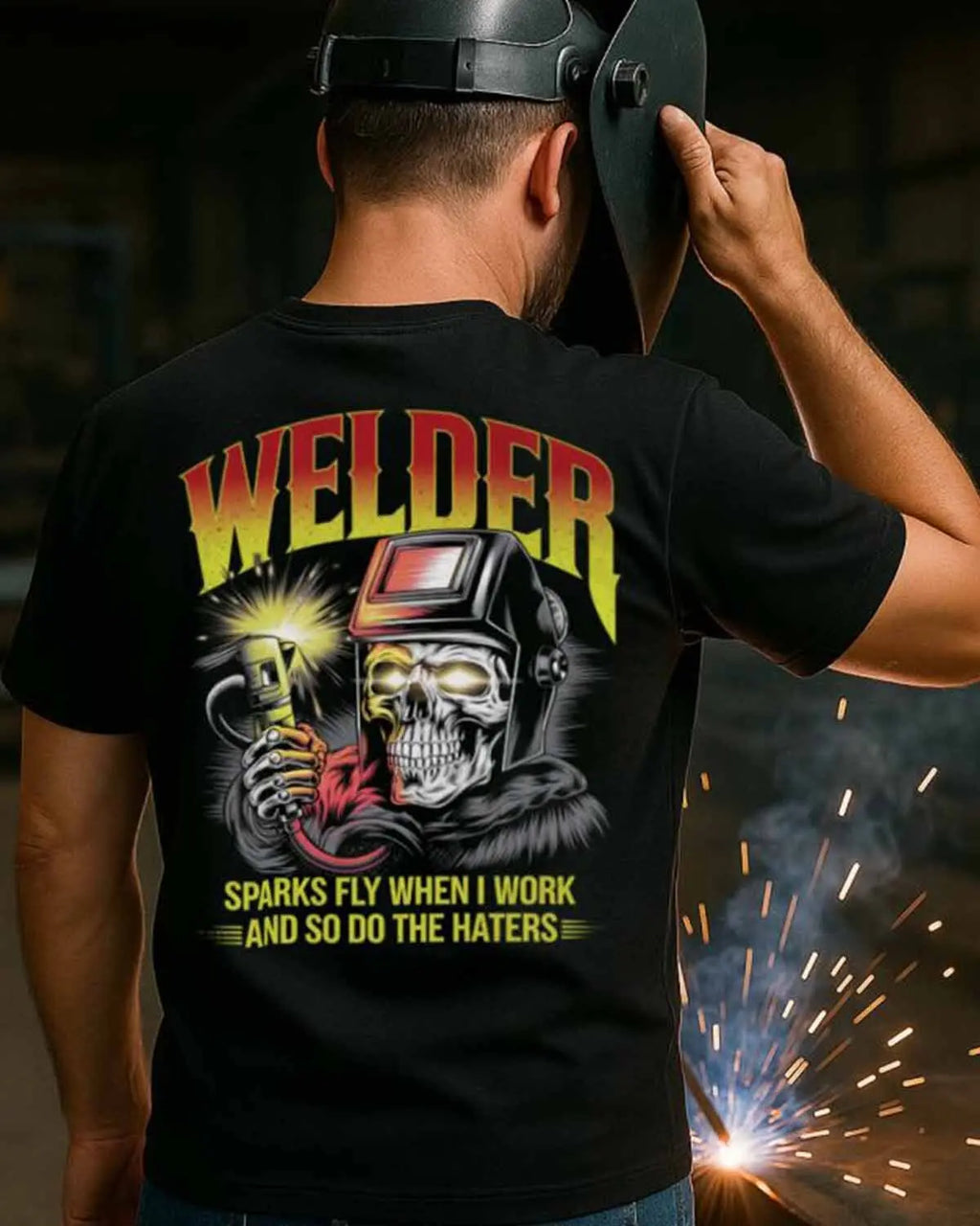 Sparks Fly Welder – Skull Welding Pride 1
